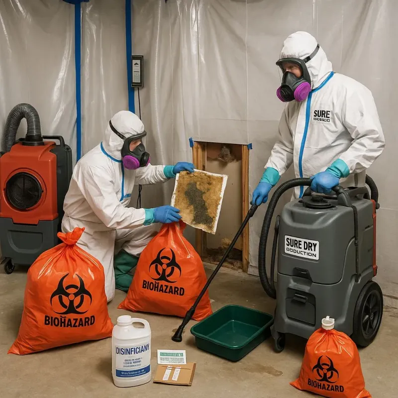 Contaminated Water Handling Protocols process in Ionia County, MI