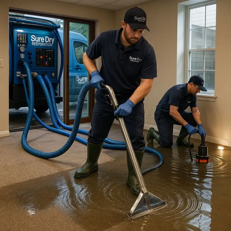 Water Extraction and Removal process in Ionia County, MI